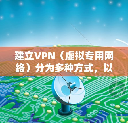 建立VPN（虚拟专用网络）分为多种方式，以下是常见的方法和步骤，根据你的需求选择适合的方案
